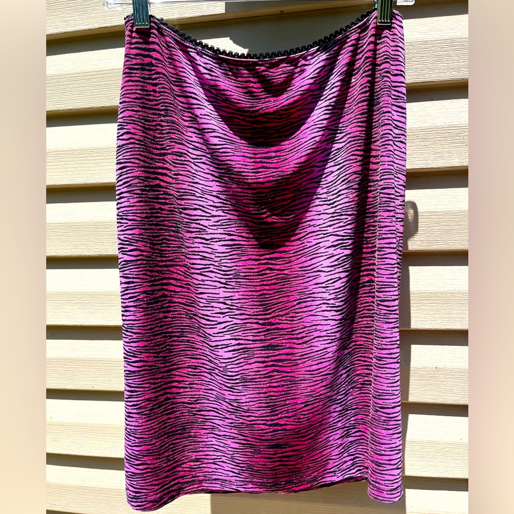 Y2k Tiger Stripe Skirt